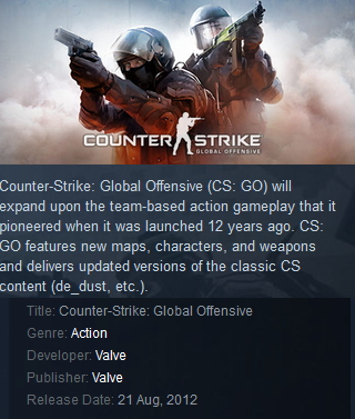 Counter-Strike: Global Offensive Steam - Click Image to Close
